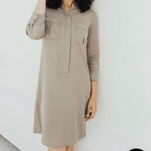 Carly Jean Alisa Dress in Olive